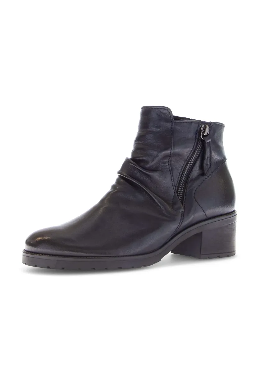 High Heel Stiefelette - midnight ef micro