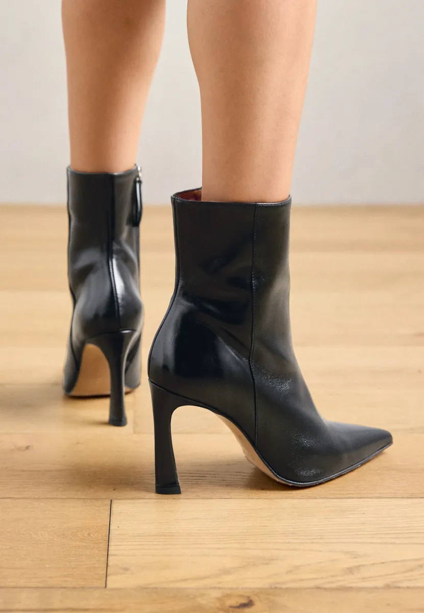 High Heel Stiefelette - sierra antik