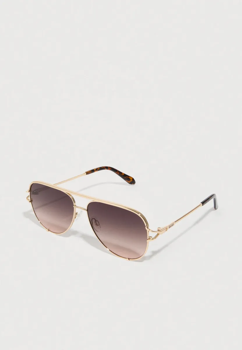 HIGH KEY TWIST - Sonnenbrille - gold-coloured/brown rose