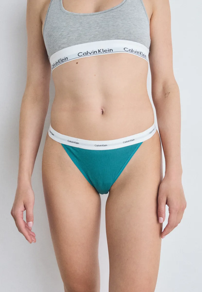 HIGH LEG TANGA  - Slip - lively teal