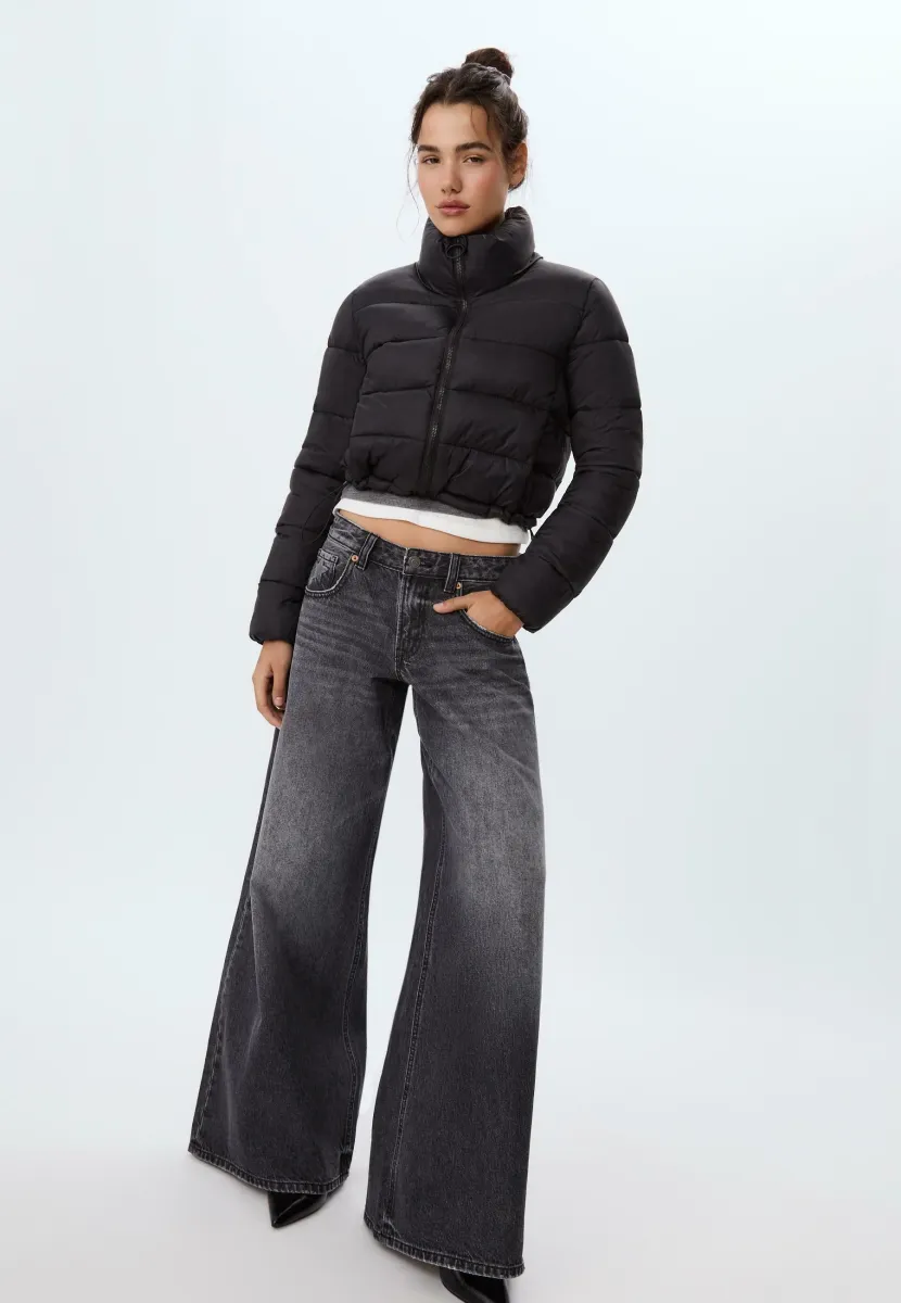 HIGH NECK - Winterjacke - black