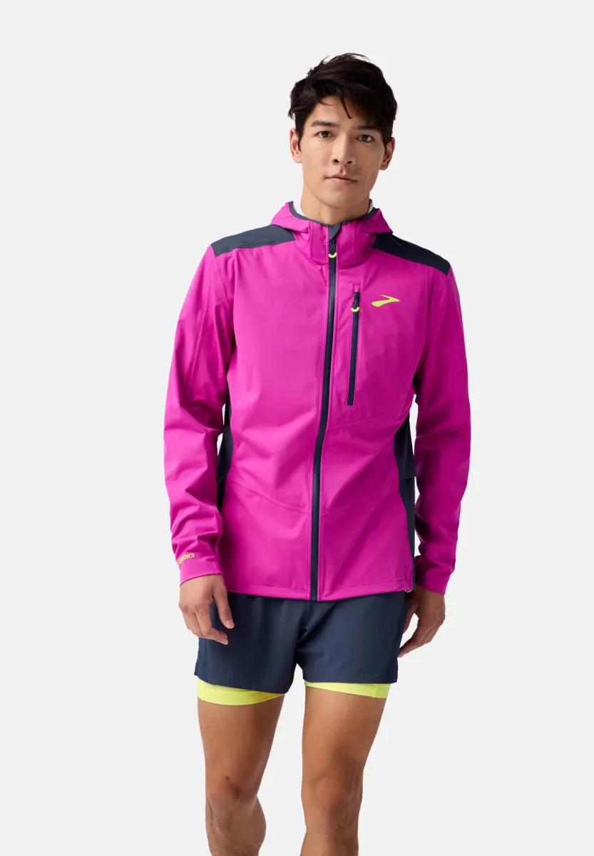 HIGH POINT 2 - Regenjacke / wasserabweisende Jacke - fuchsia blue nights