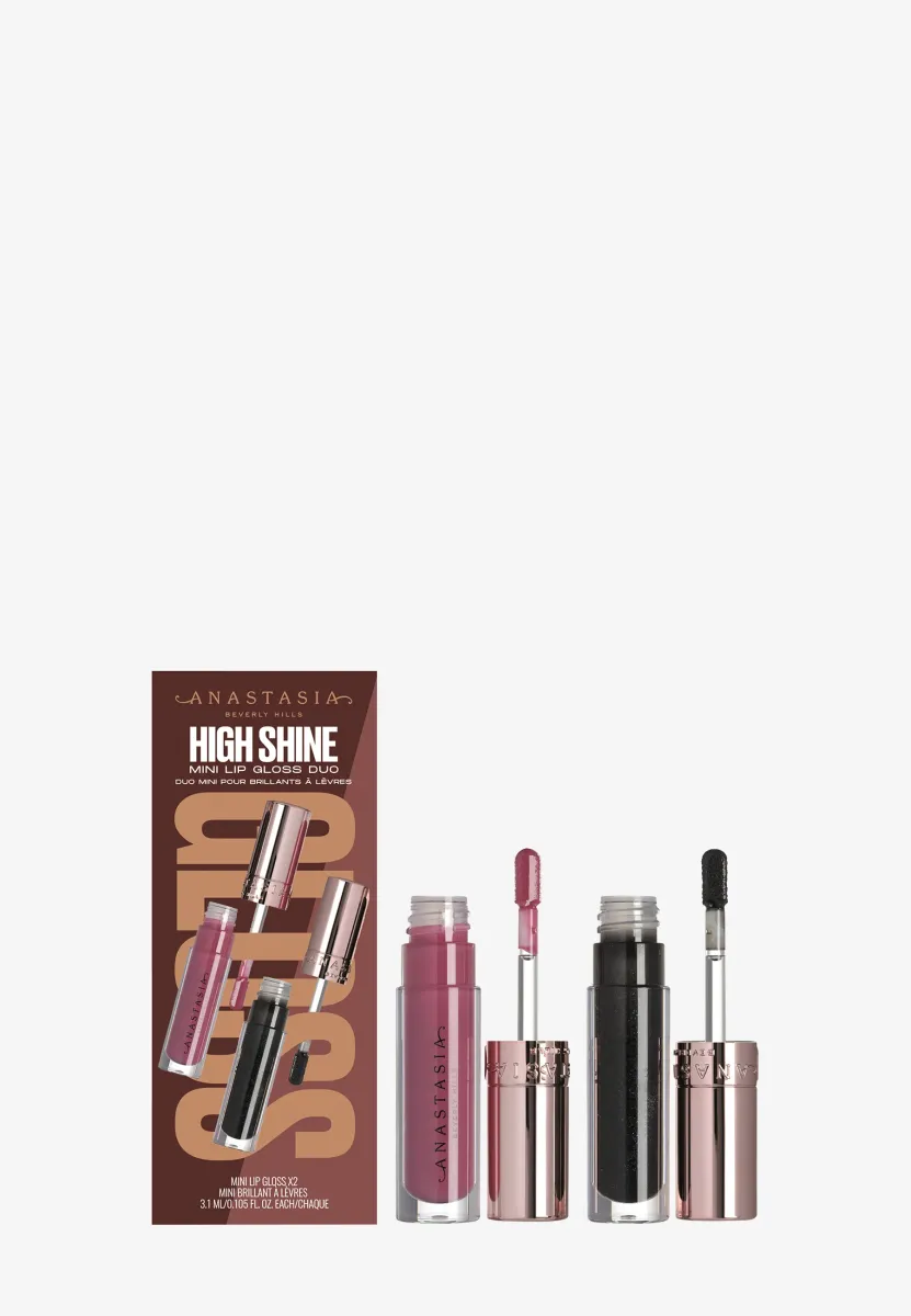 HIGH-SHINE MINI LIP GLOSS DUO - Make-up Set - pulse+phantom