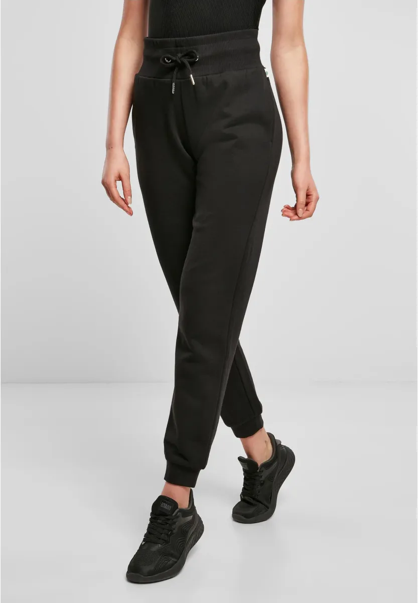 HIGH WAIST - Jogginghose - black