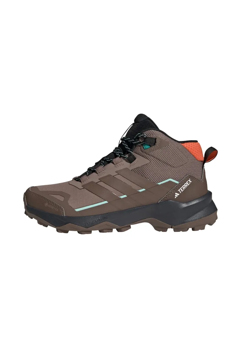 Hikingschuh - trace brown   earth strata   semi impact orange
