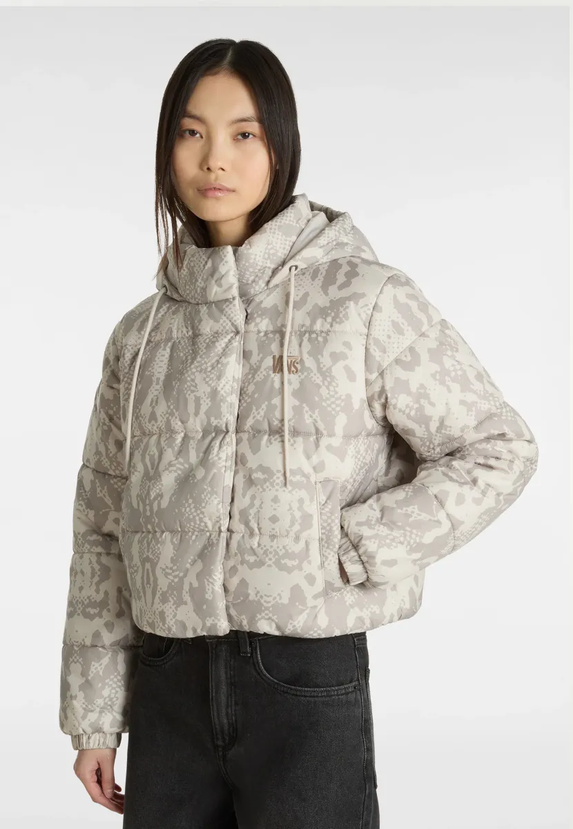 HILLGATE CROPPED PUFFER - Winterjacke - light grey
