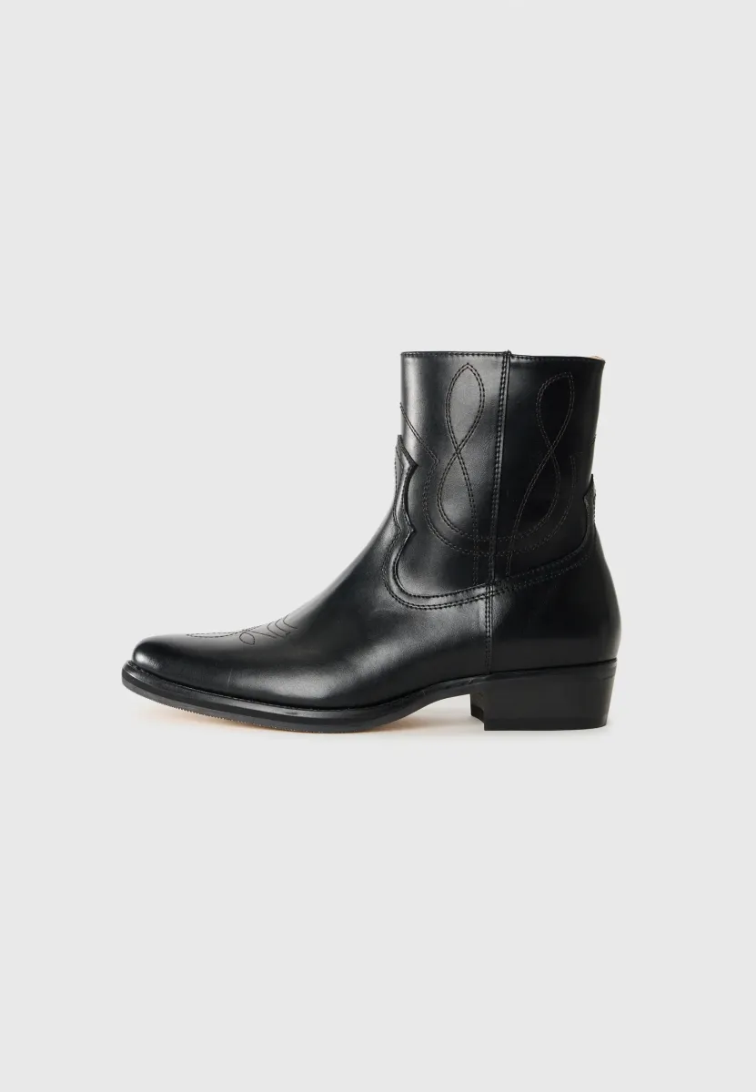 HILLMAN - Stiefelette - black