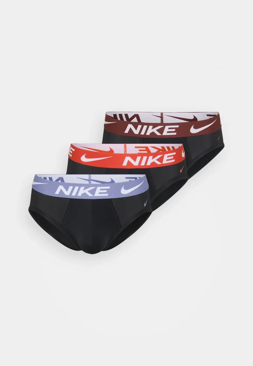 HIP BRIEF 3 PACK - Slip - black red/black dark red/black indigo
