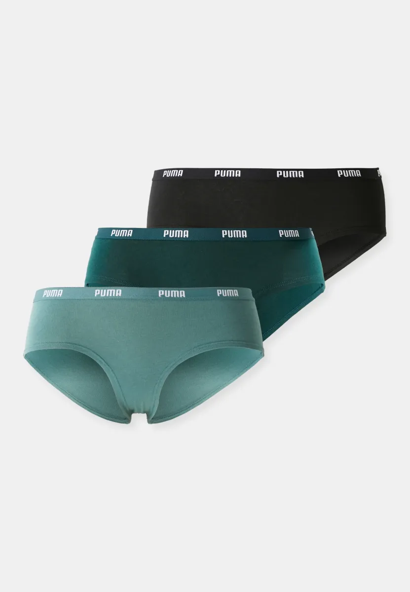 HIPSTER 3 PACK - Slip - dark green moss