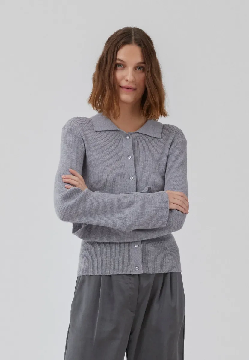 HIROKIMD - Strickjacke - grey
