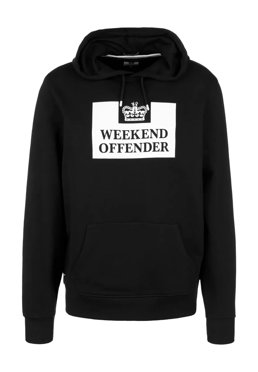 HM SERVICE CLASSIC - Kapuzenpullover - black