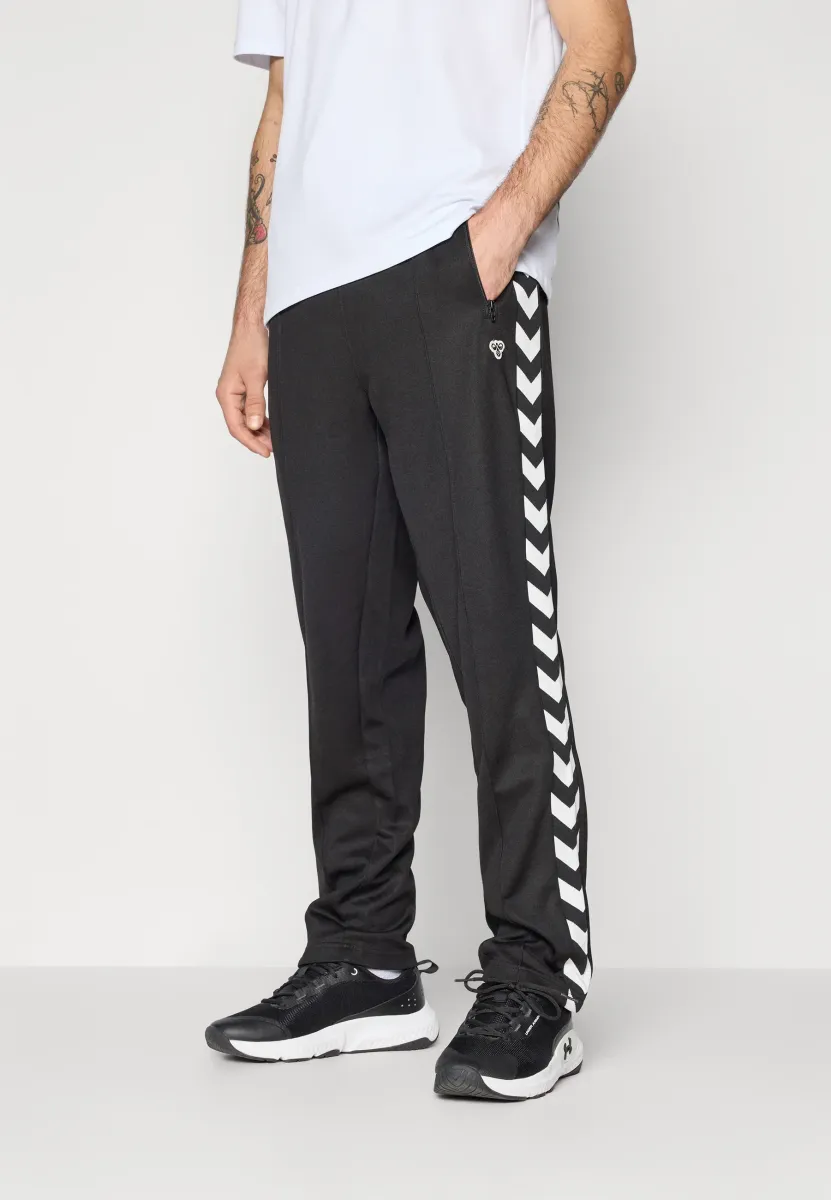 HMLARCHIVE REGULAR PANTS - Jogginghose - black