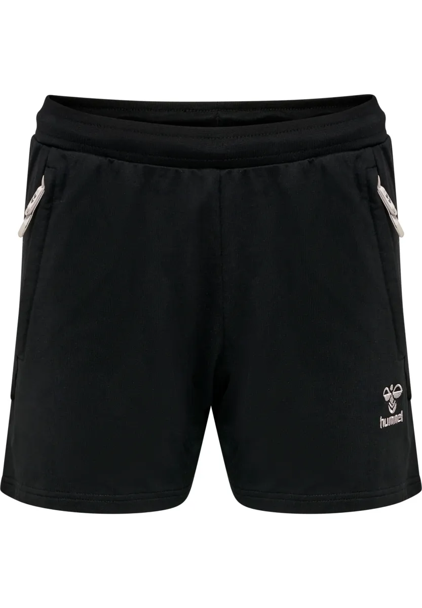 HMLMOVE GRID COT - Kurze Sporthose - black