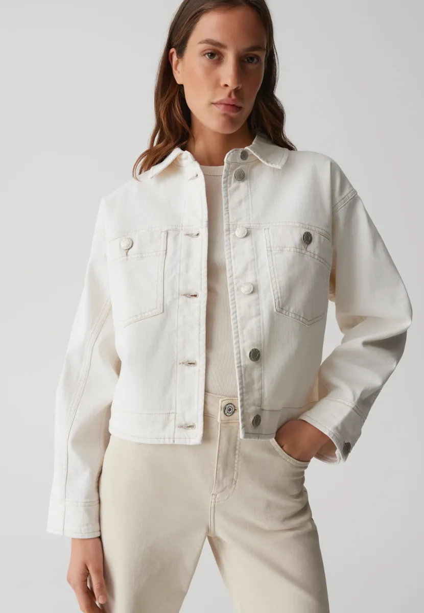 HODEO - Jeansjacke - milk