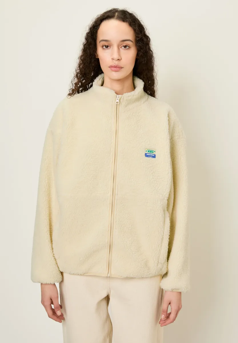 HOKTOWN - Fleecejacke - ecru