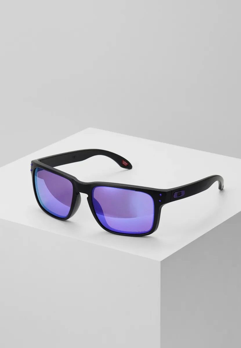 HOLBROOK UNISEX - Sonnenbrille - matte black/prizm violet