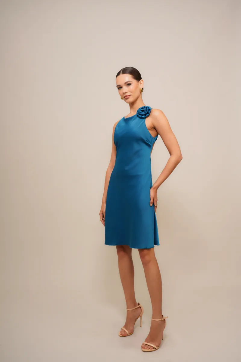 HOLLY ROSE - Ballkleid - teal blue