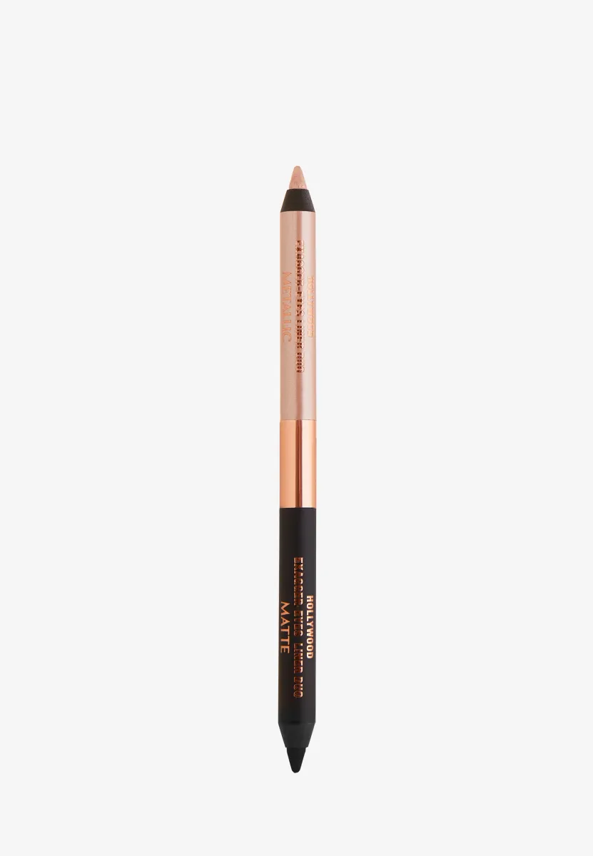 HOLLYWOOD EXAGGER-EYES LINER DUO - Eyeliner - black