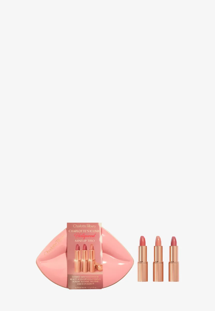 HOLLYWOOD ICONIC MINI LIP TRIO - Lippen-Make-up-Palette