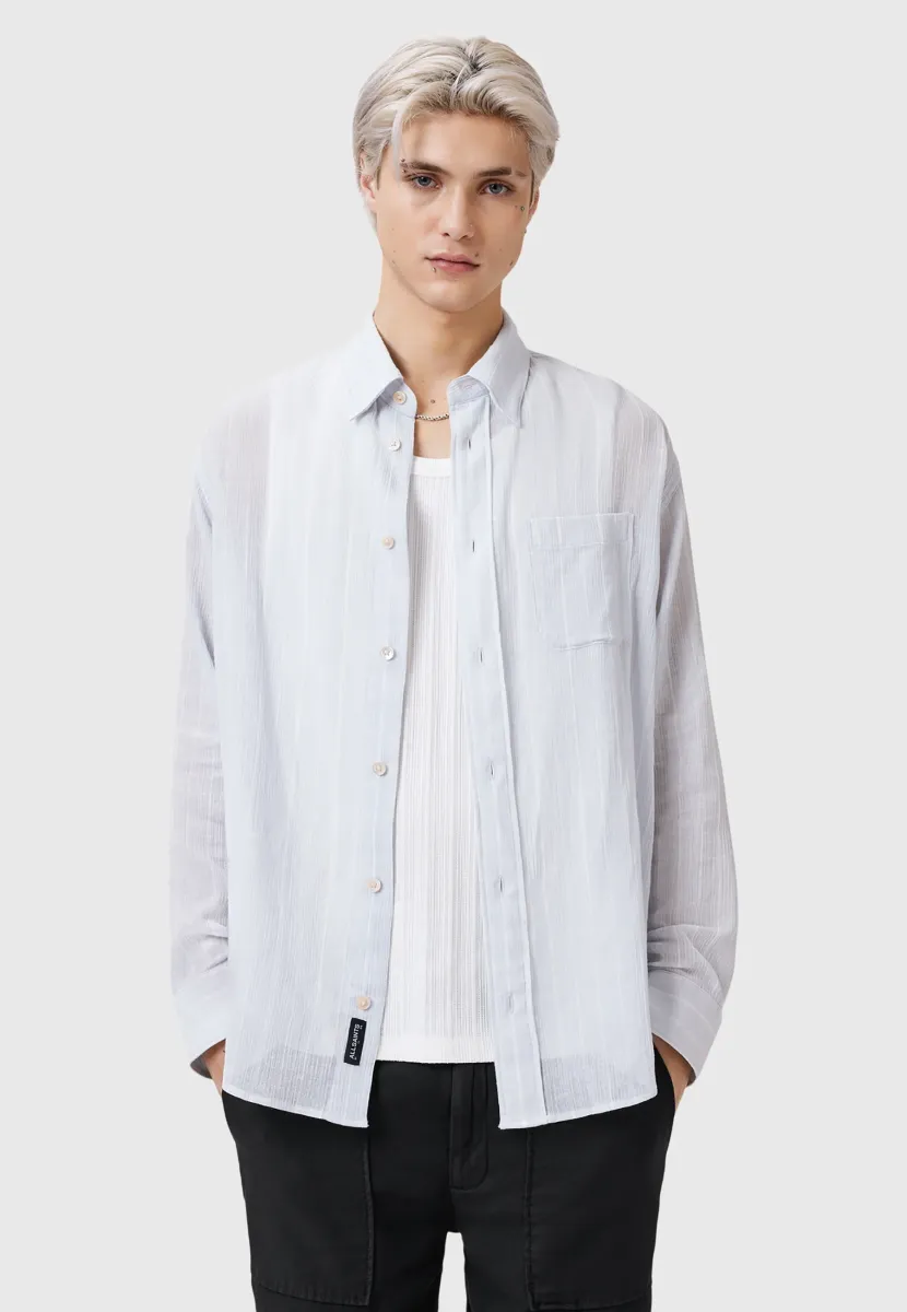 HOLME LS  - Hemd - blue