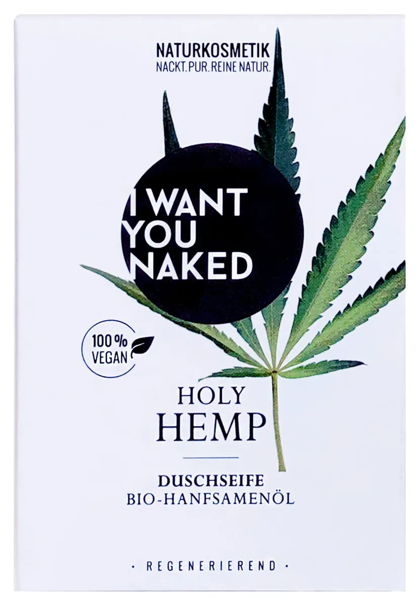 HOLY HEMP DUSCHSEIFE BIO-HANFSAMENÖL - Seife