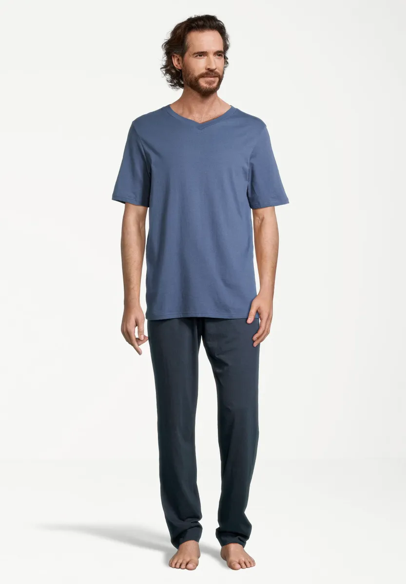 HOME SET - Pyjama - dunkelblau