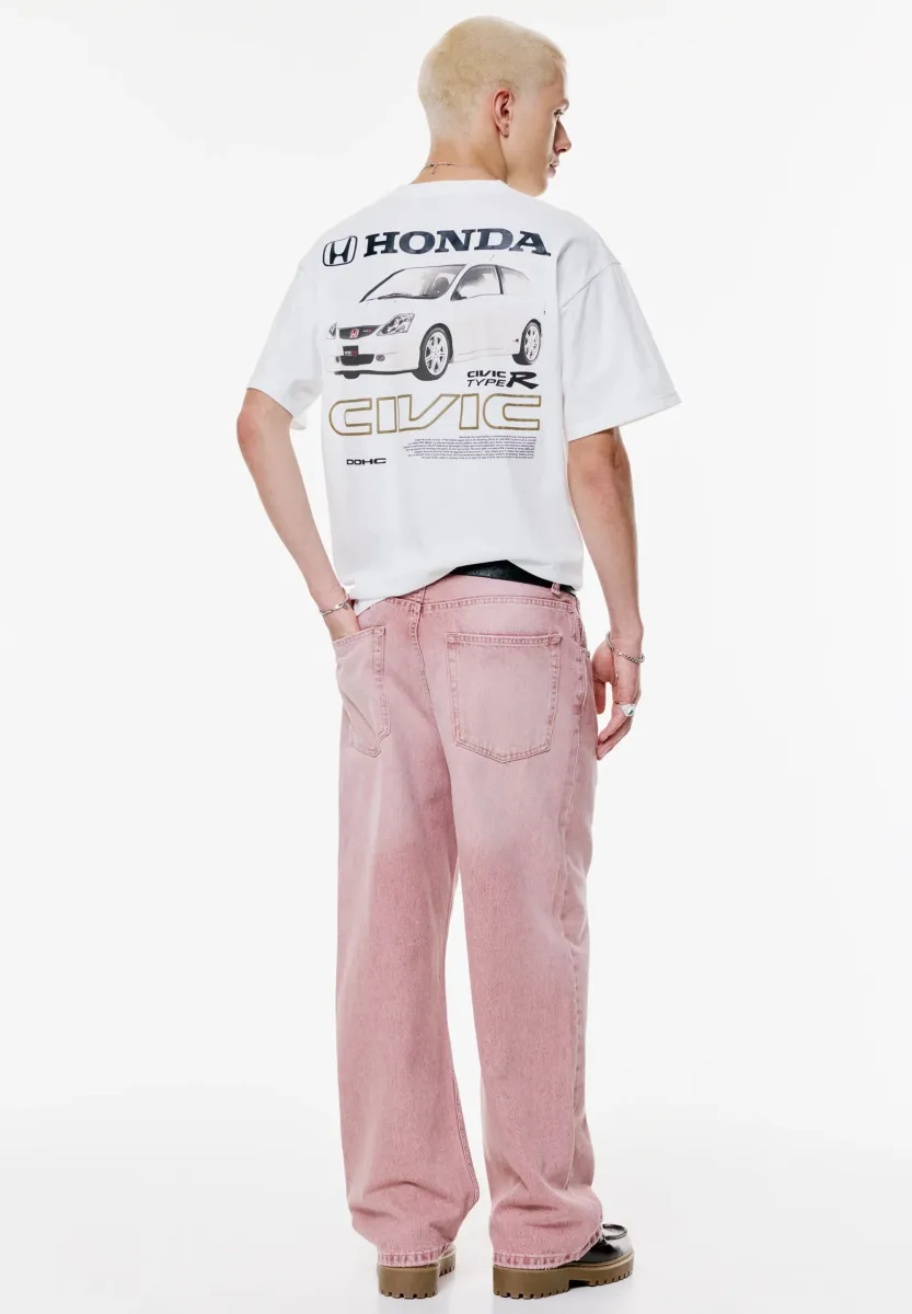 HONDA CIVIC - T-Shirt print - white