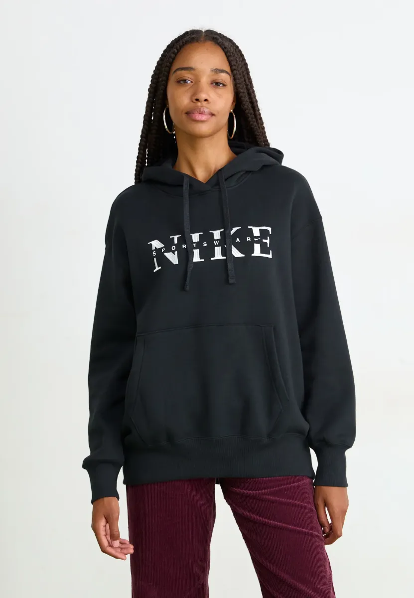 HOOD - Kapuzenpullover - black