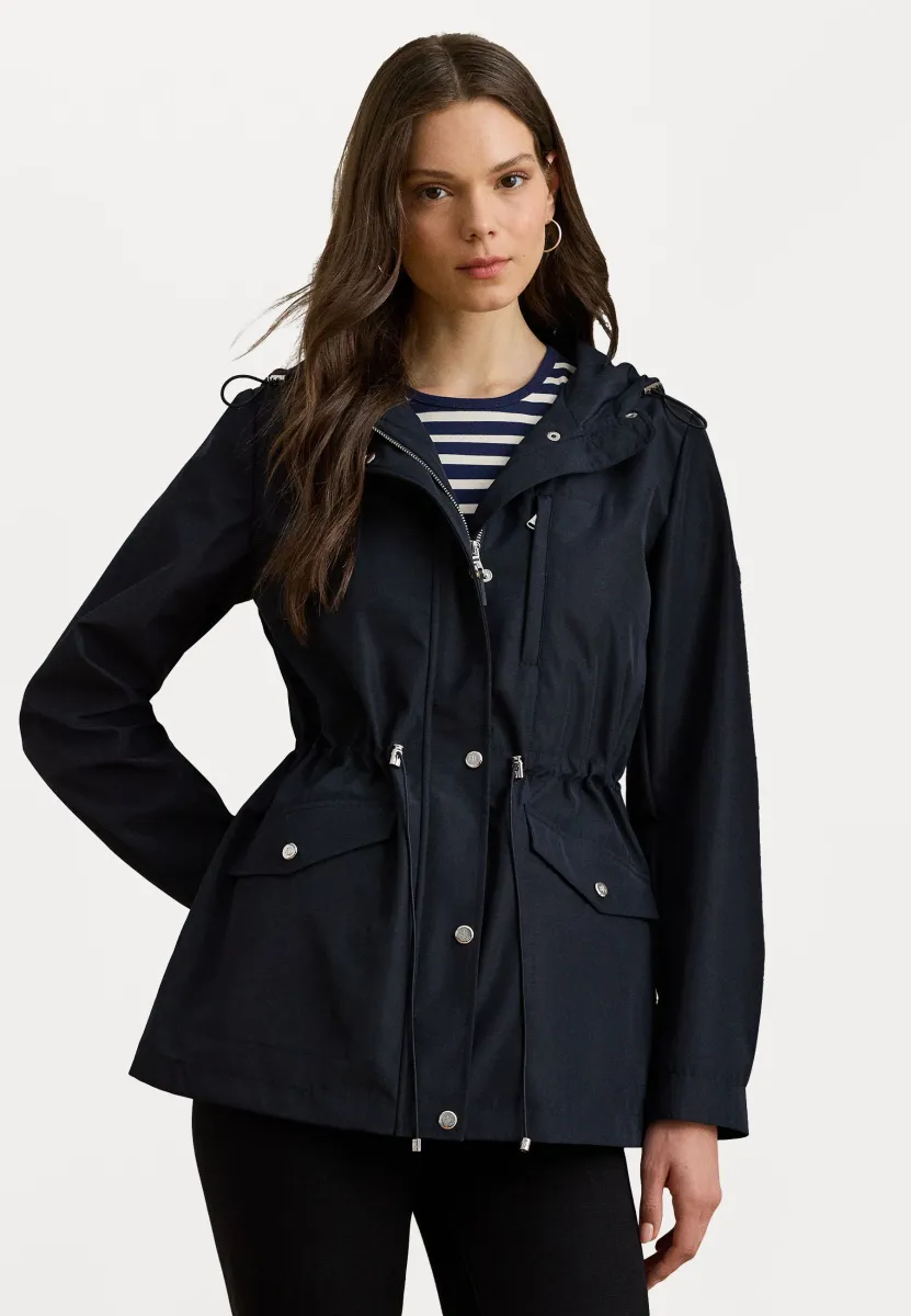 HOODED ANORAK - Leichte Jacke - dark navy