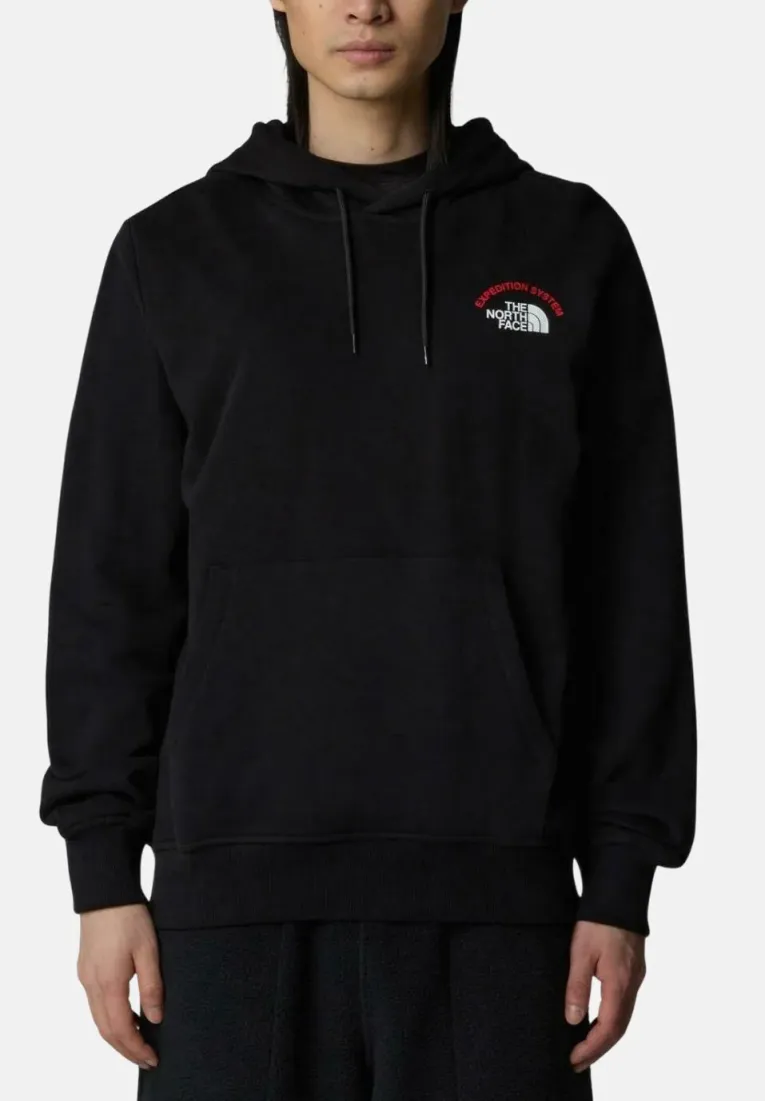 HOODED EXPEDITION - Kapuzenpullover - black