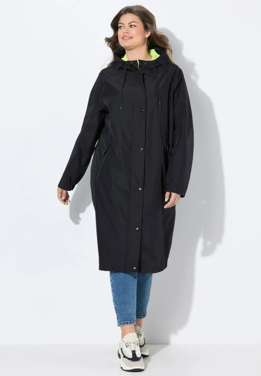 HOODED FUNCTIONAL - Regenjacke / wasserabweisende Jacke - black