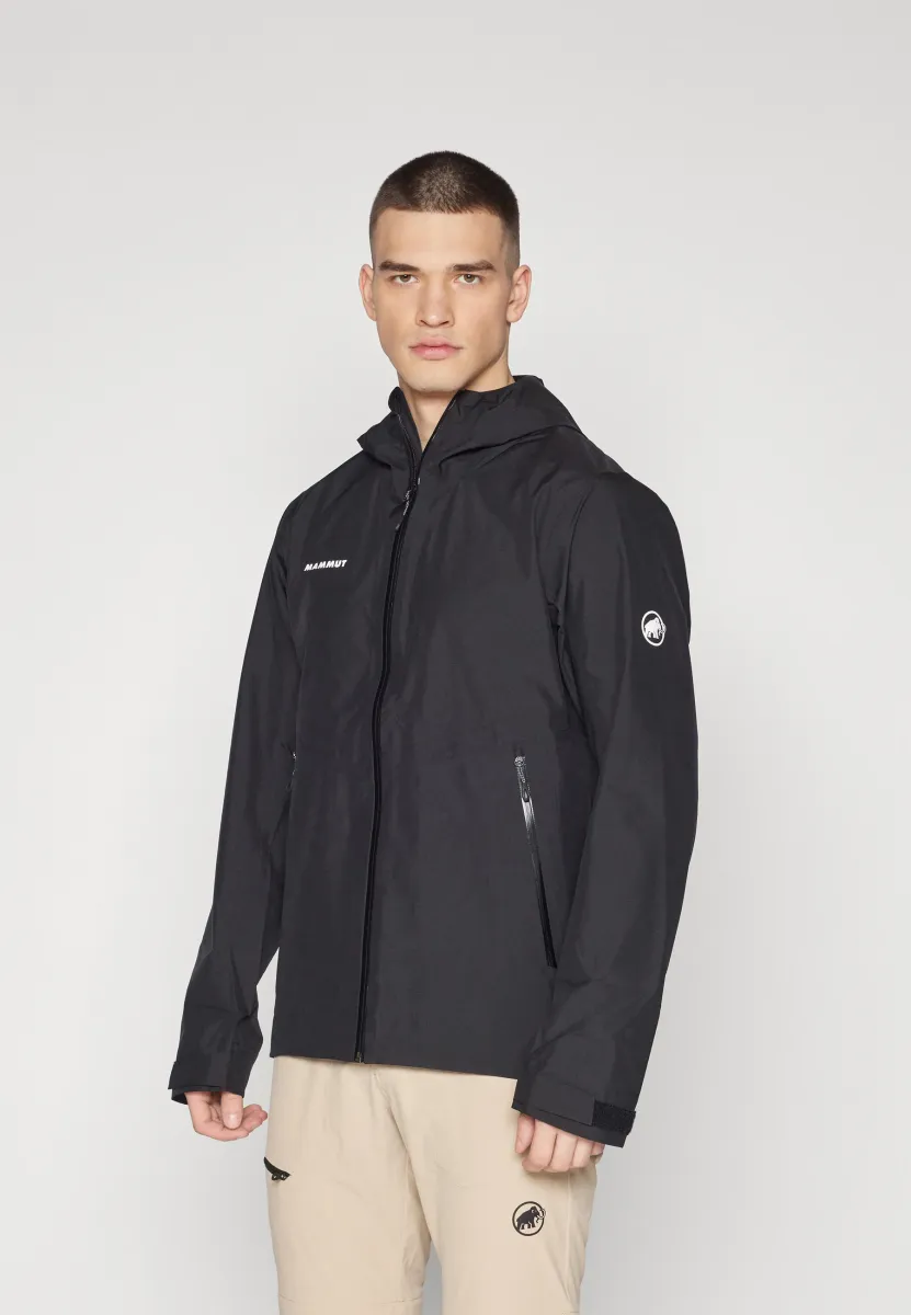 HOODED  - Hardshelljacke - black