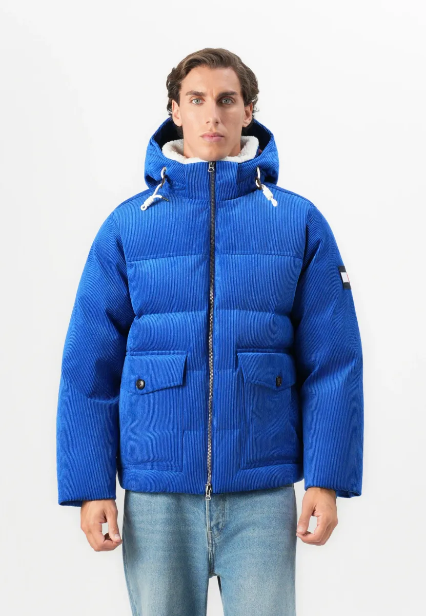 HOODED JACKET - Daunenjacke - wedge blue