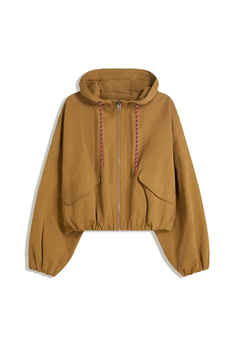 HOODED  - Leichte Jacke - camel