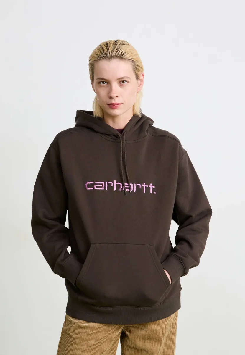 HOODED - Sweatshirt - vitola/phlox