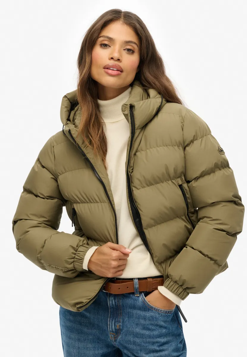 HOODED  - Winterjacke - khaki