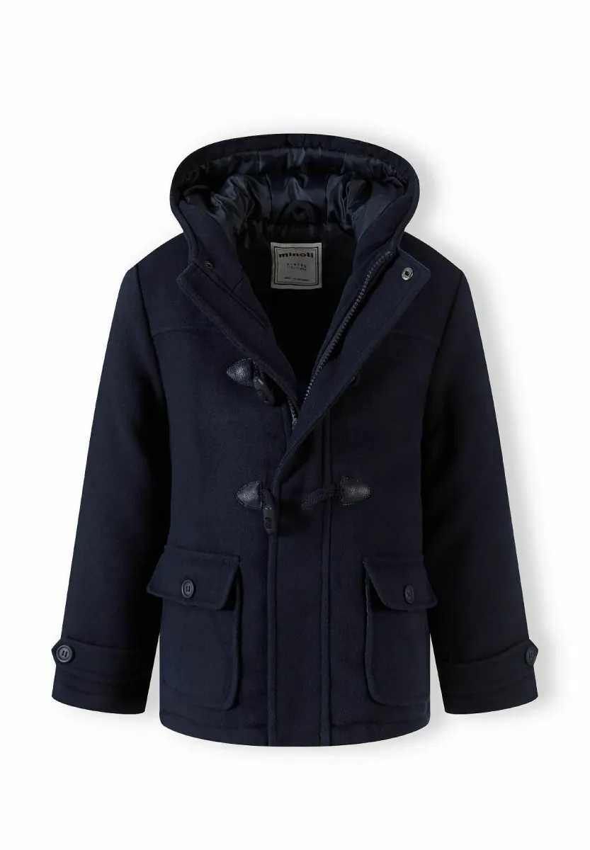 HOODED WITH POCKETS - Winterjacke - navy