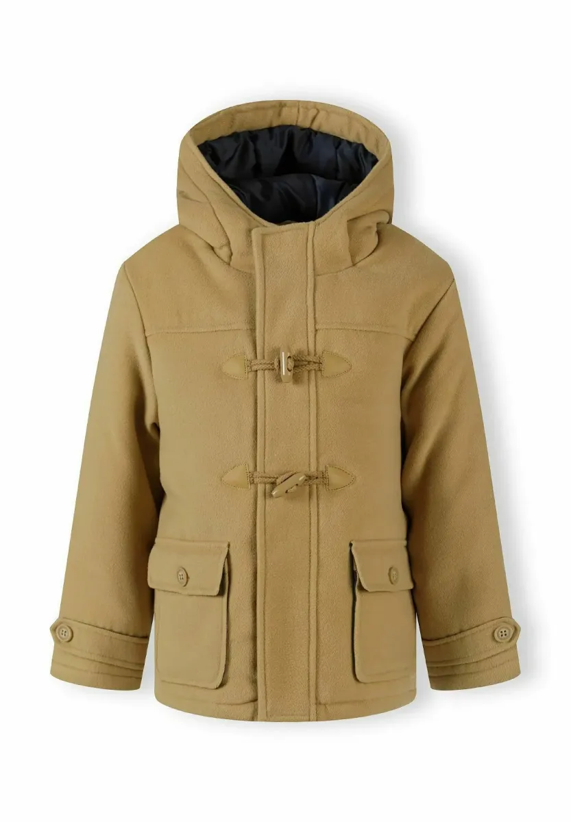 HOODED WITH POCKETS - Winterjacke - sand