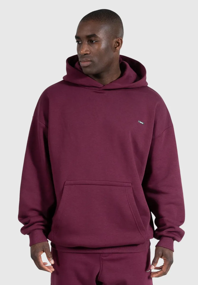 HOODIE DAWSON - Kapuzenpullover - bordeaux