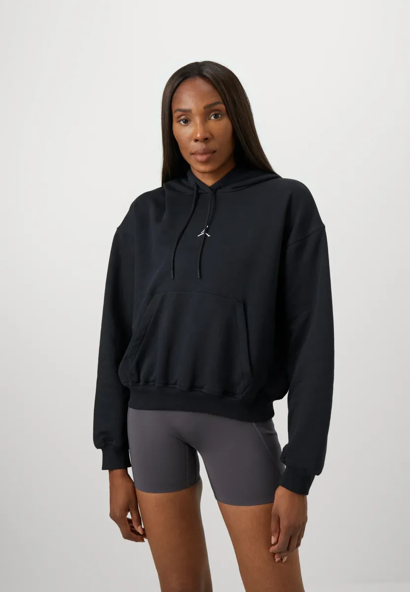 HOODIE - Kapuzenpullover - black/white