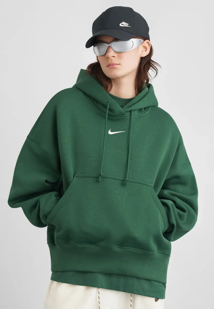 HOODIE - Kapuzenpullover - fir/sail