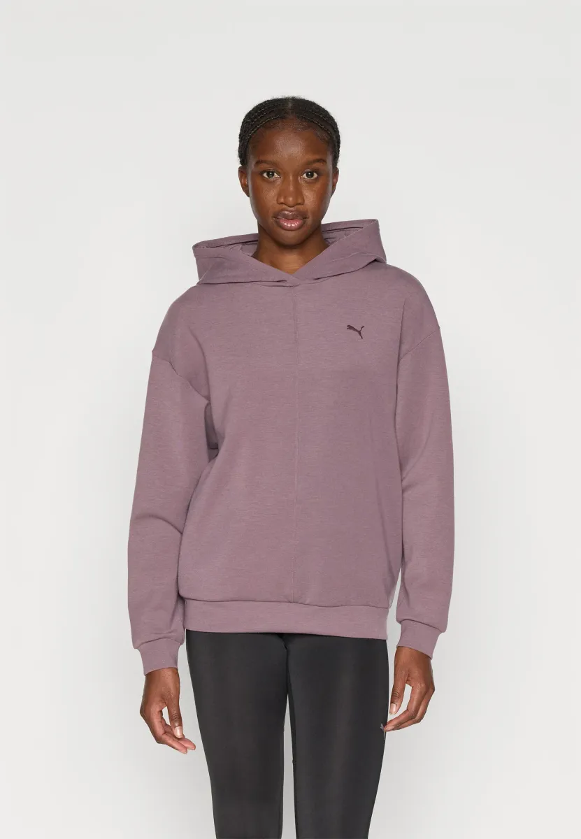 HOODIE - Kapuzenpullover - raisin