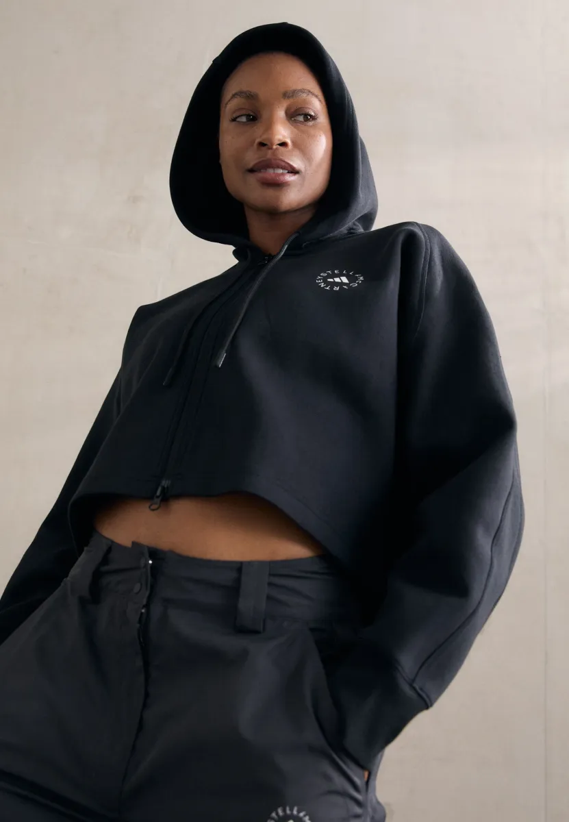 HOODIE - Sweatjacke - black