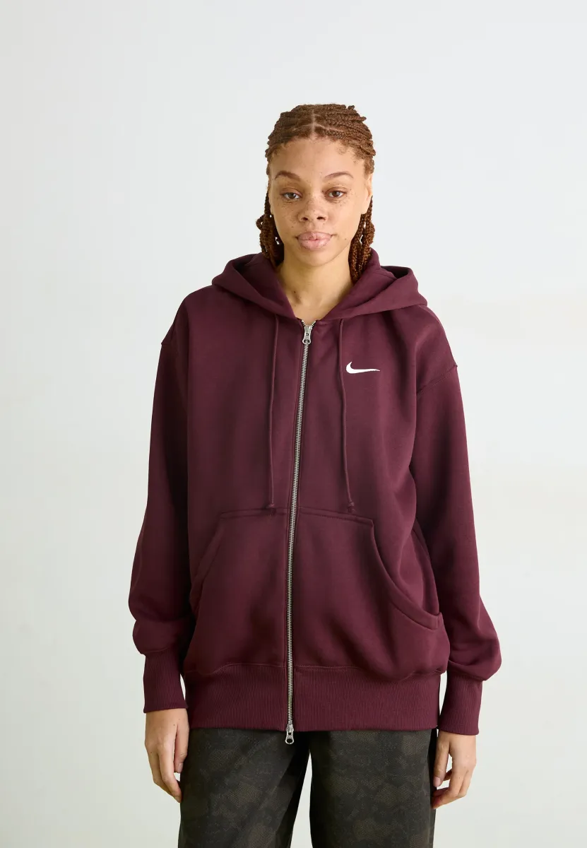 HOODIE - Sweatjacke - burgundy crush