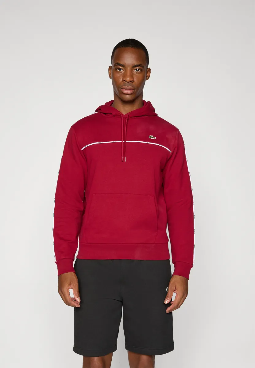 HOODIE TAPE - Kapuzenpullover - bordeaux