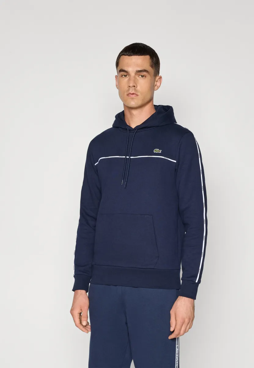 HOODIE TAPE - Kapuzenpullover - navy blue