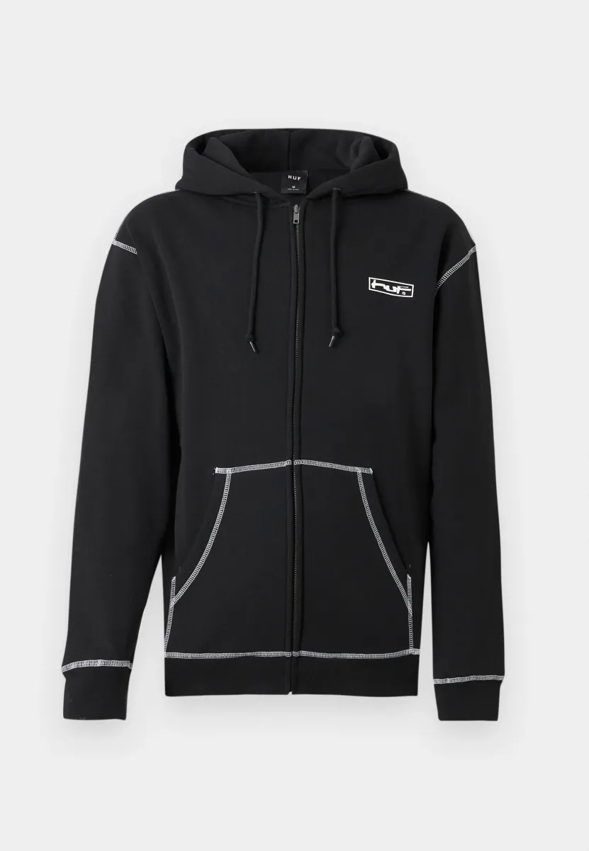 HOODIE UNISEX - Sweatjacke - black