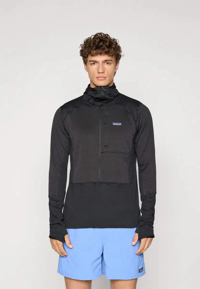 HOODY - Langarmshirt - black