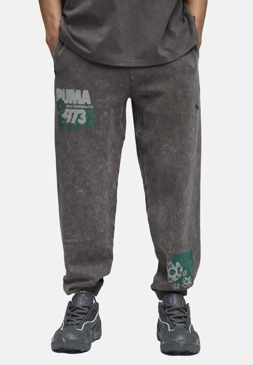HOOPOCALYPSE  JOGGING - Jogginghose - dusky gray