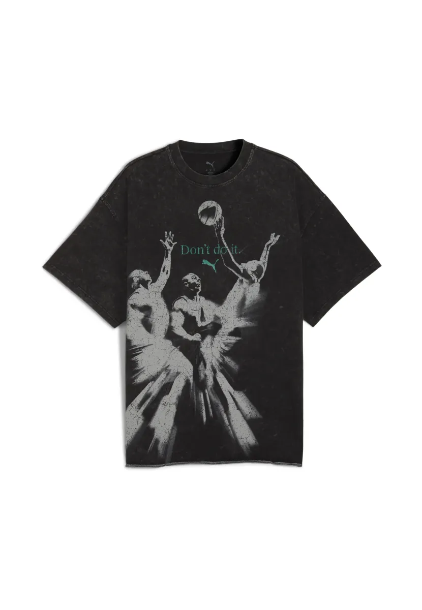HOOPOCAPLYPSE BASKETBALL - T-Shirt print - black